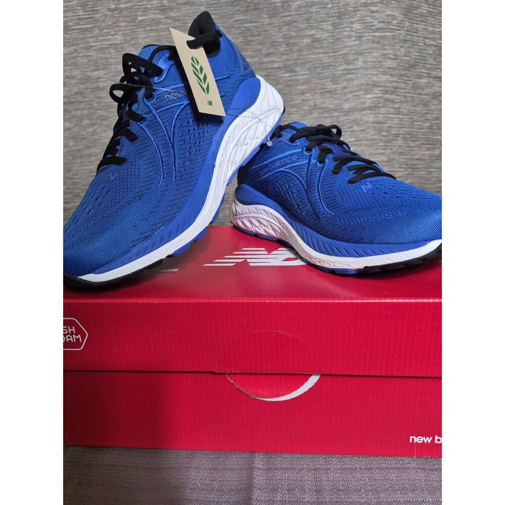 New Balance Fresh Foam X 860v13 Mens Running Shoes Sz 8D Blue Black M860B13 NEW